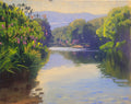 Pintura a óleo original "Rio São Francisco" 20x25cm *SEM MOLDURA*