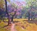 Pintura a óleo original "Cerradão das Quaresmeiras" 100x120cm, original *SEM MOLDURA*.