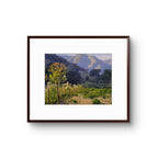 Pintura a óleo original "Paisagem do Vale do Aço", 20x25cm, óleo, *SEM MOLDURA*